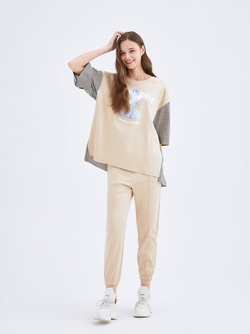 Venus Printed Jogging Pants - Urlazh New York