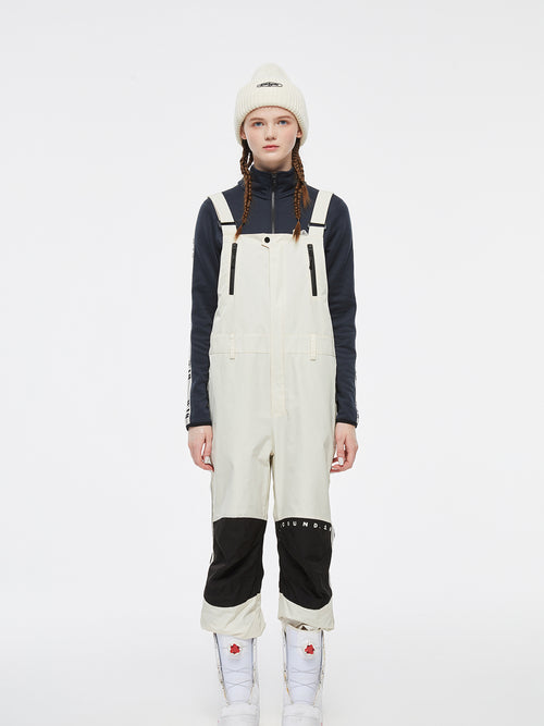 Snow White Ski Overalls