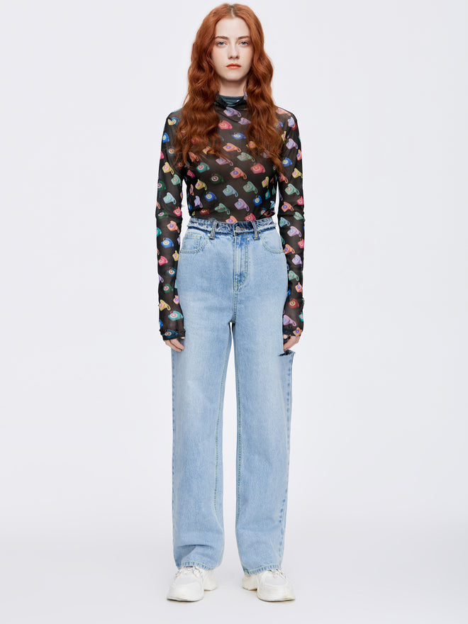 80's Cutout Jeans - Urlazh New York