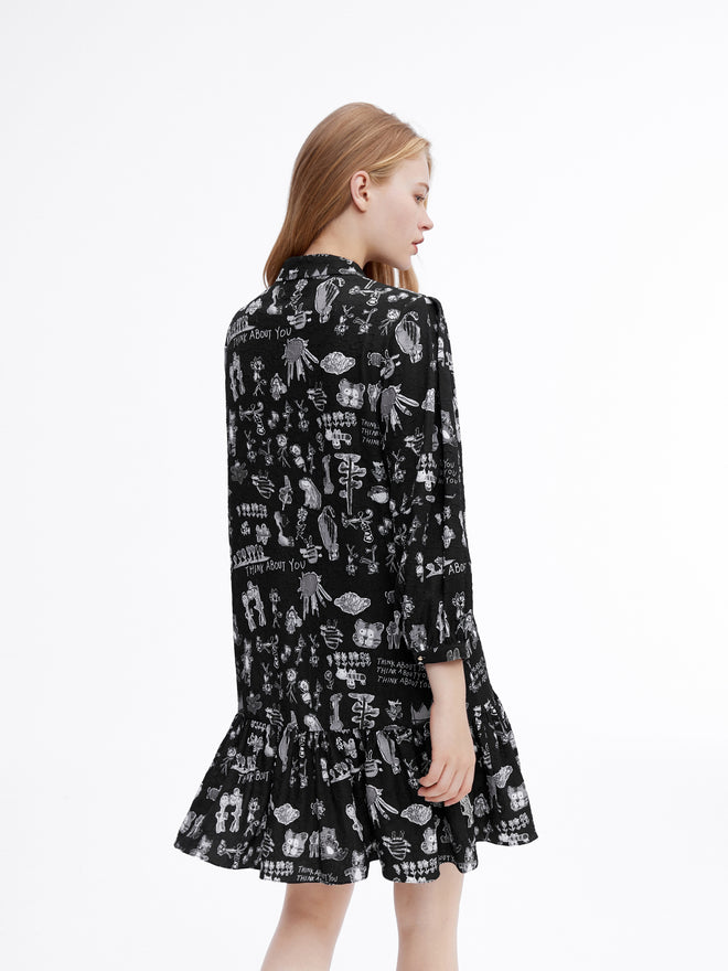 'Thinkin About U' Shirt-Dress - Urlazh New York