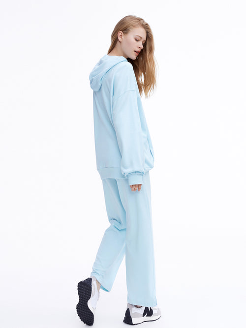Baby Blue Cut-Out Lounge Pants - Urlazh New York