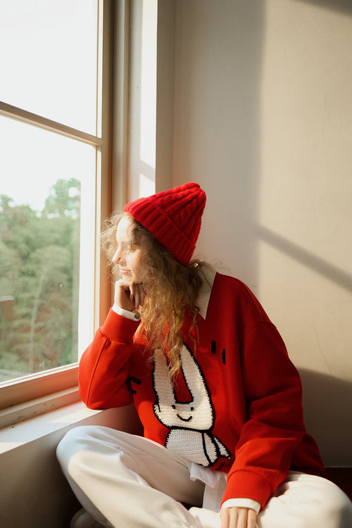 Sweat-shirt lapin Happy U-Year