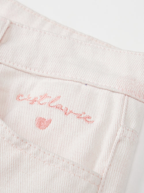 Jean droit ample Love