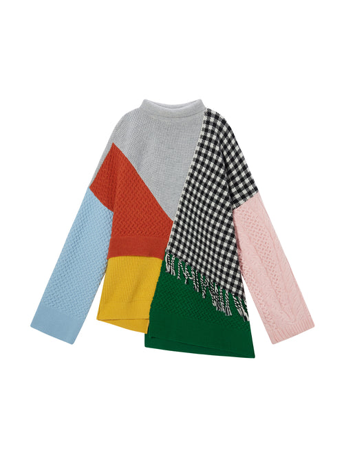 Sonny' Multi-Scarf Knit