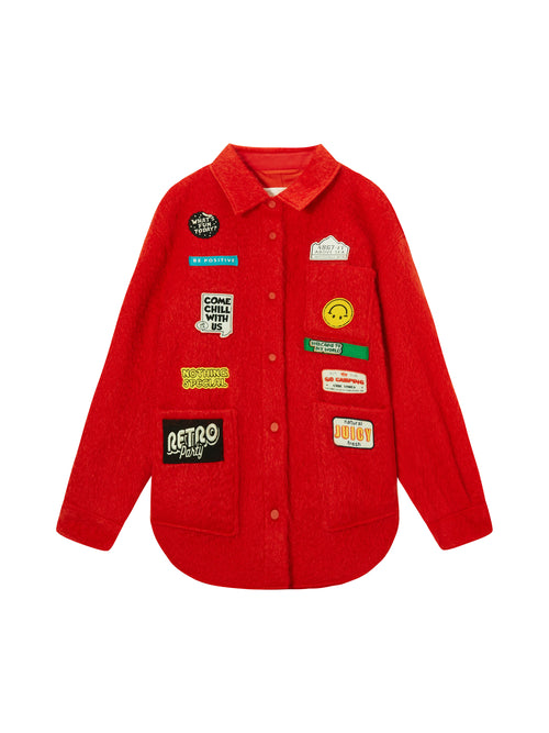 Veste de corvée en mohair Optimism & Positivity