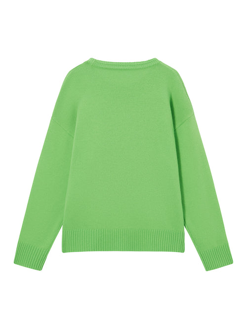 Pull ras du cou en cachemire Berry Baby