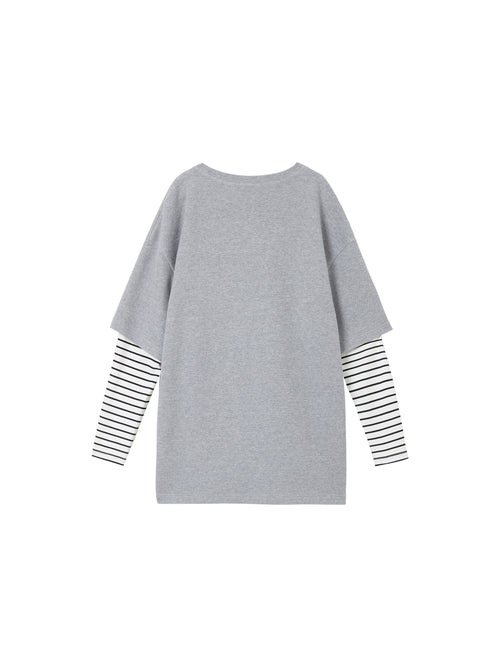 Chaos Scribble Layered T-Shirt