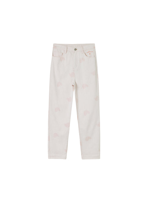 Jean droit ample Love