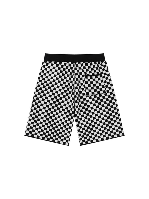 Multi-Phone Checkered Shorts - Urlazh New York