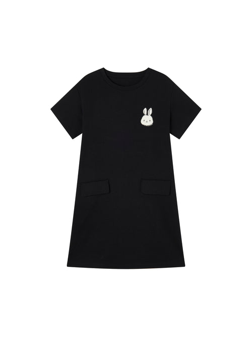 Baby Bunny Cut-out T-shirt Dress - Urlazh New York