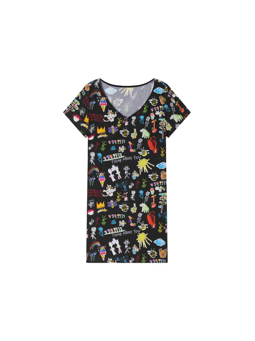 Tulle Overlay Princess Dress - Urlazh New York