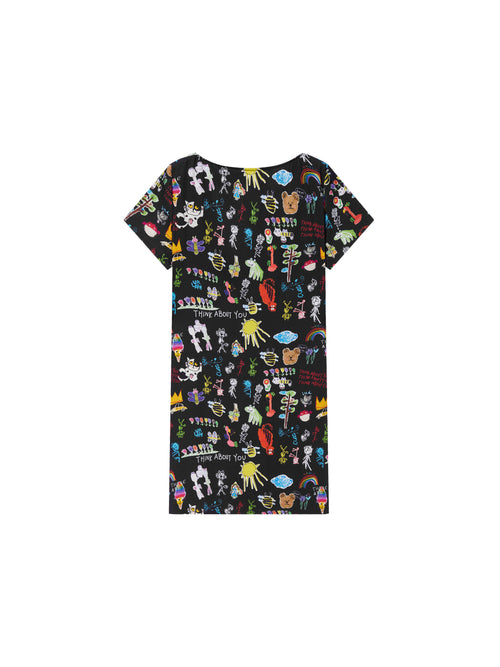 Tulle Overlay Princess Dress - Urlazh New York