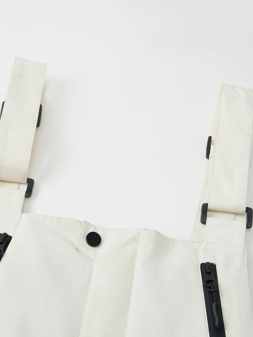 Snow White Ski Overalls