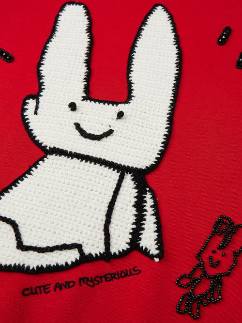 Sweat-shirt lapin Happy U-Year