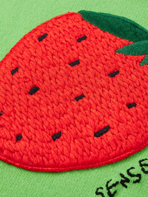 Pull ras du cou en cachemire Berry Baby