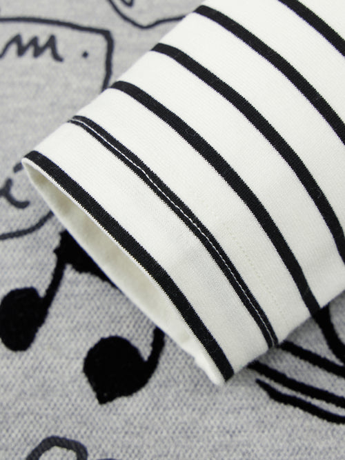 Chaos Scribble Layered T-Shirt