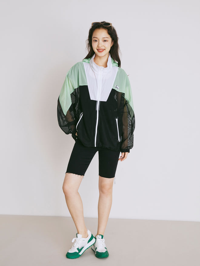 Patchwork Sports  Jacket