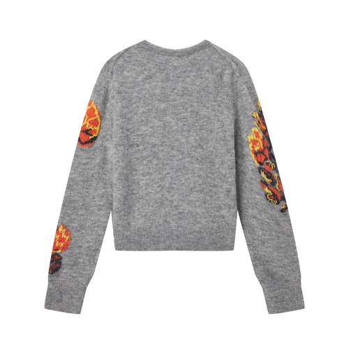 Fall Blooming Wool Sweater