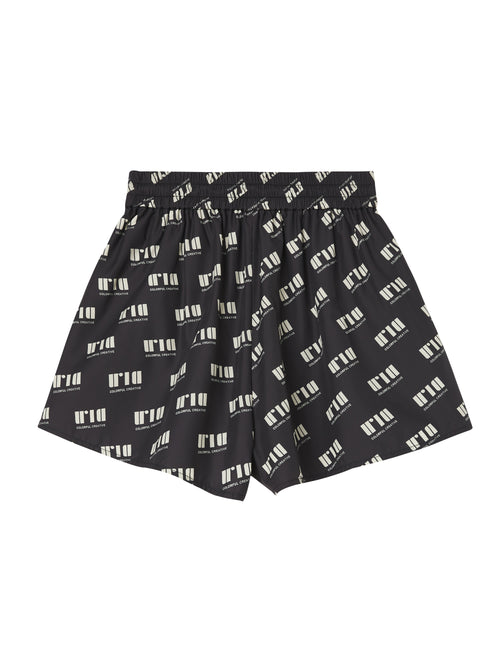 Multi Logo Trackstar Shorts - Urlazh New York