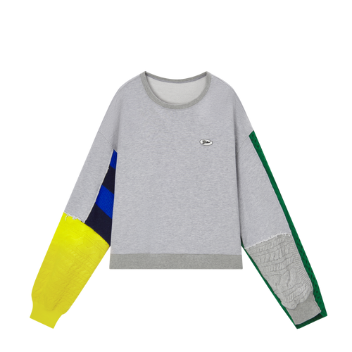 Sweat coloblock 2 en 1