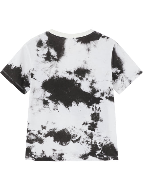 Black and White Tie Dye T-shirt - Urlazh New York