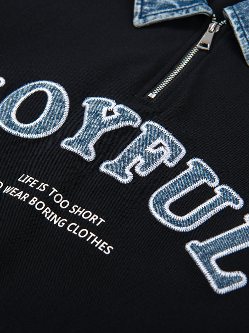 'JOYFUL' Retro School T-shirt