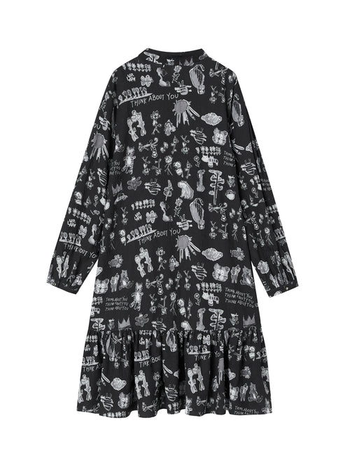 'Thinkin About U' Shirt-Dress - Urlazh New York