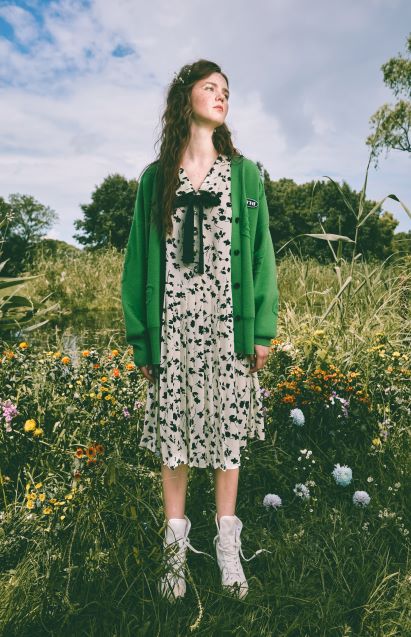 'Lucky Number' Wool Cardigan - Urlazh New York