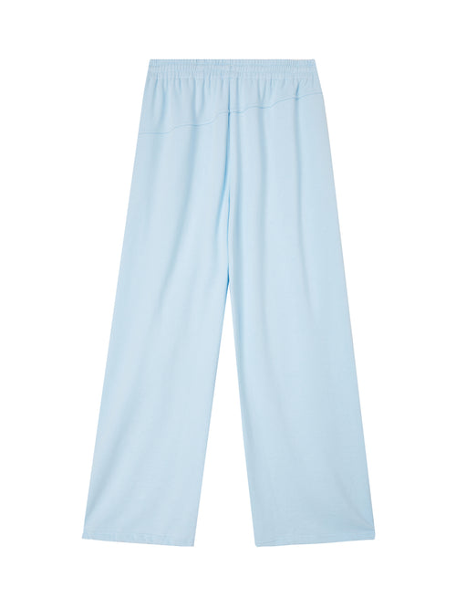 Baby Blue Cut-Out Lounge Pants - Urlazh New York
