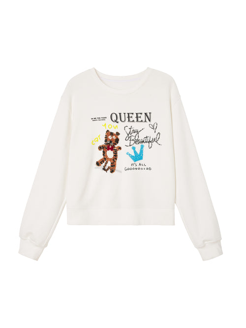 'Tiger Queen' Crewneck - Urlazh New York