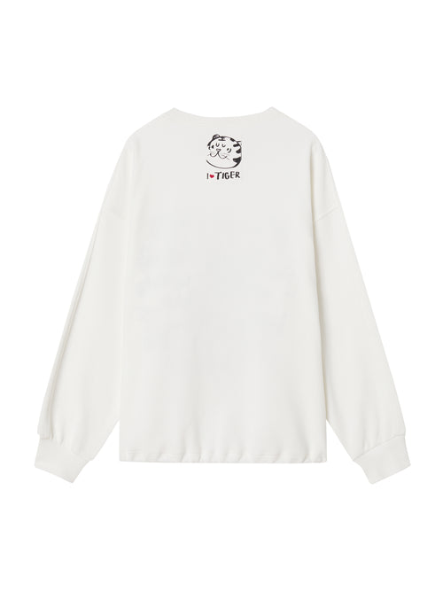 Sequin 'Tiger Queen' Sweatshirt - Urlazh New York