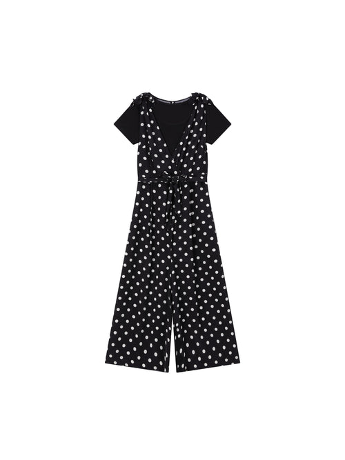 Vintage Polka Dot Jumpsuit - Urlazh New York