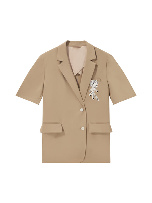 Relaxed U-Cat Blazer - Urlazh New York