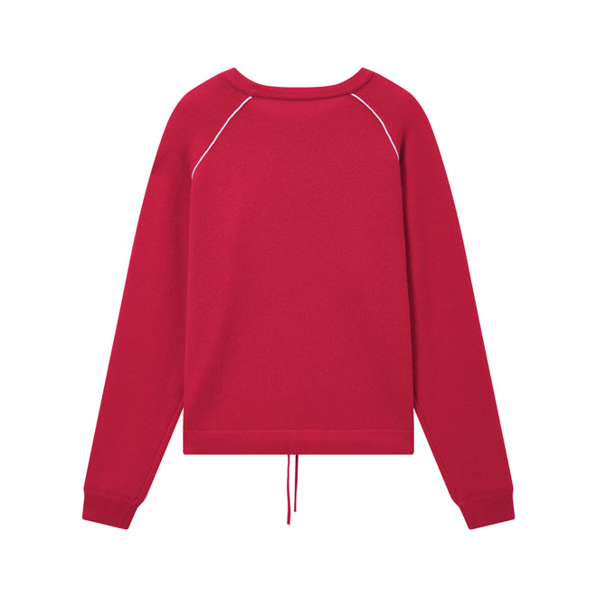 '18' Cashmere Raglan Sweater - Urlazh New York
