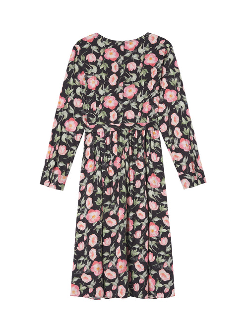 'Peach Blooms' Dress - Urlazh New York