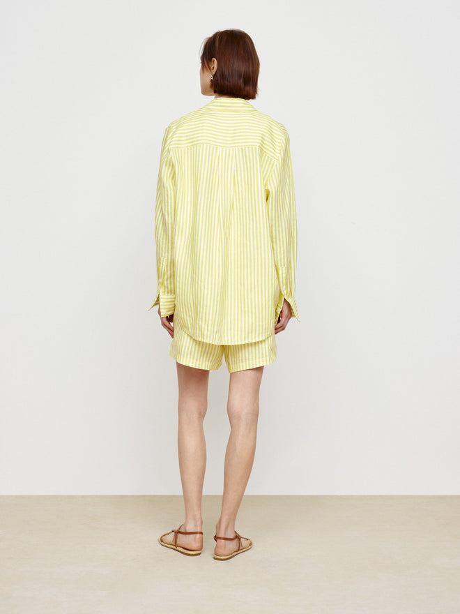 Sunshine Linen Shirt Set - Pants