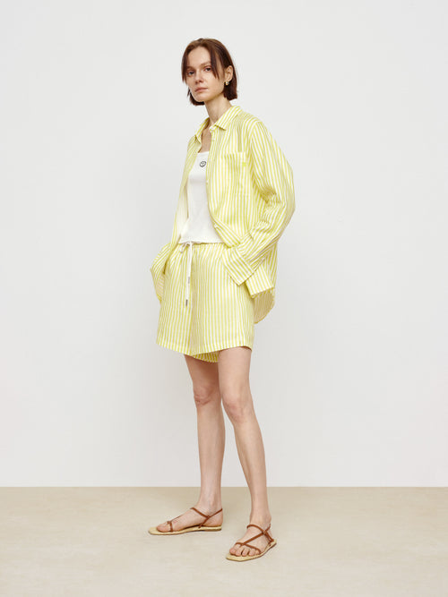 Sunshine Linen Shirt Set - Shirt