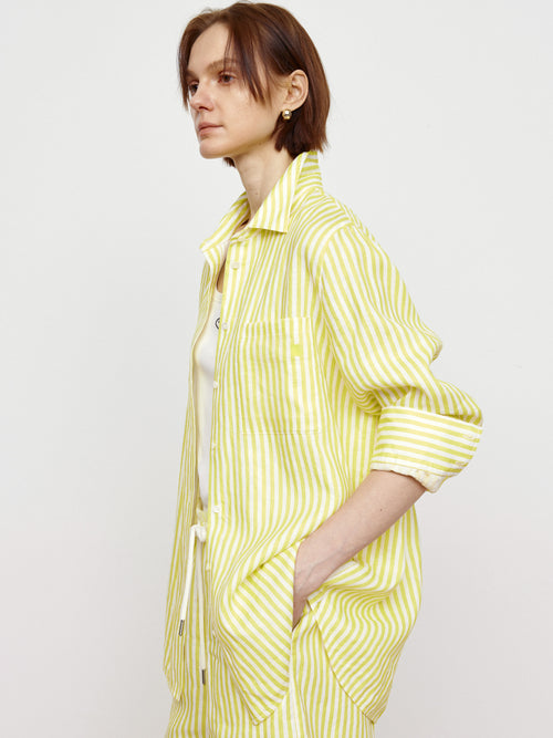 Sunshine Linen Shirt Set - Shirt