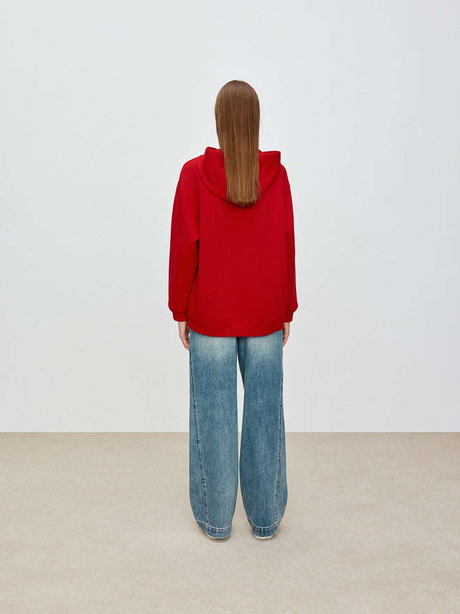 Sunshine Rainbow Little White Horse Hoodie