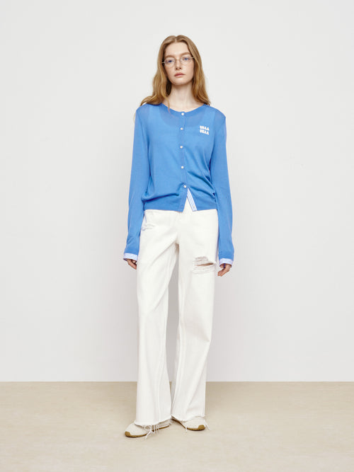 Sea Salt Blue Cardigan