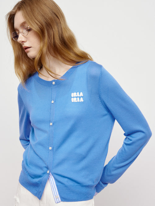 Sea Salt Blue Cardigan