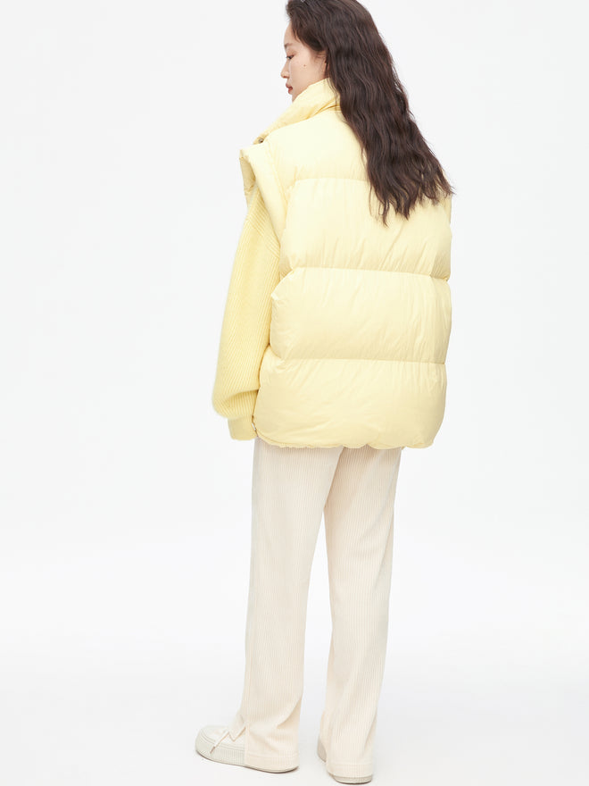 Cheese Silhouette Down Vest