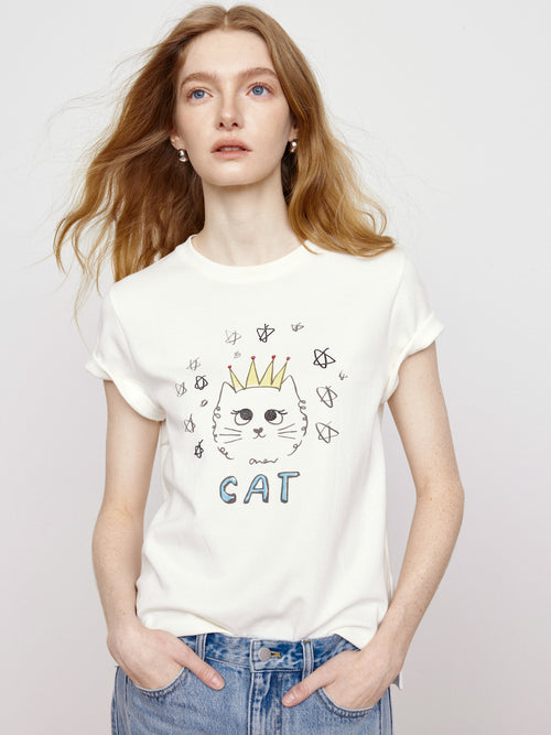 Cat Queen Tee