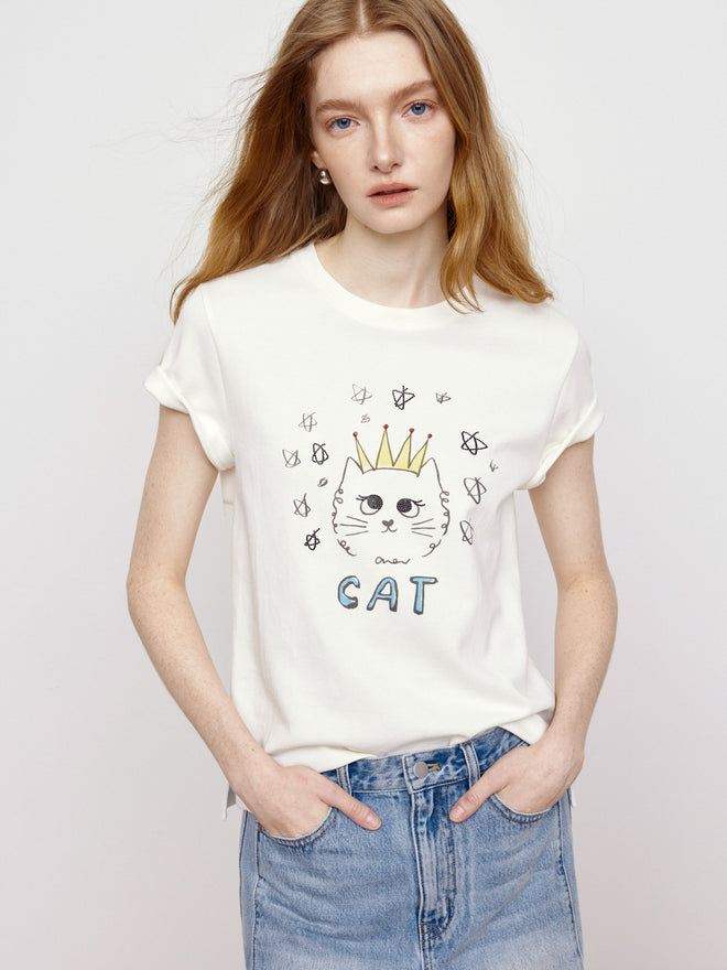 Cat Queen Tee