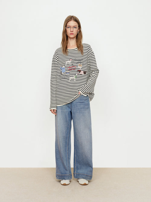 Miao Striped Sweater