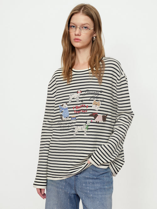 Miao Striped Sweater