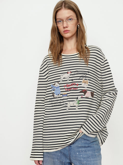 Miao Striped Sweater