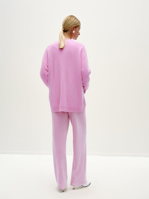 Soft Pink Knit Pants