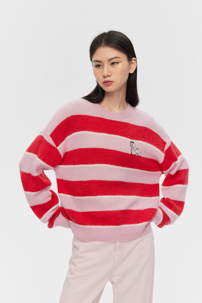 Raspberry Cake Sweater