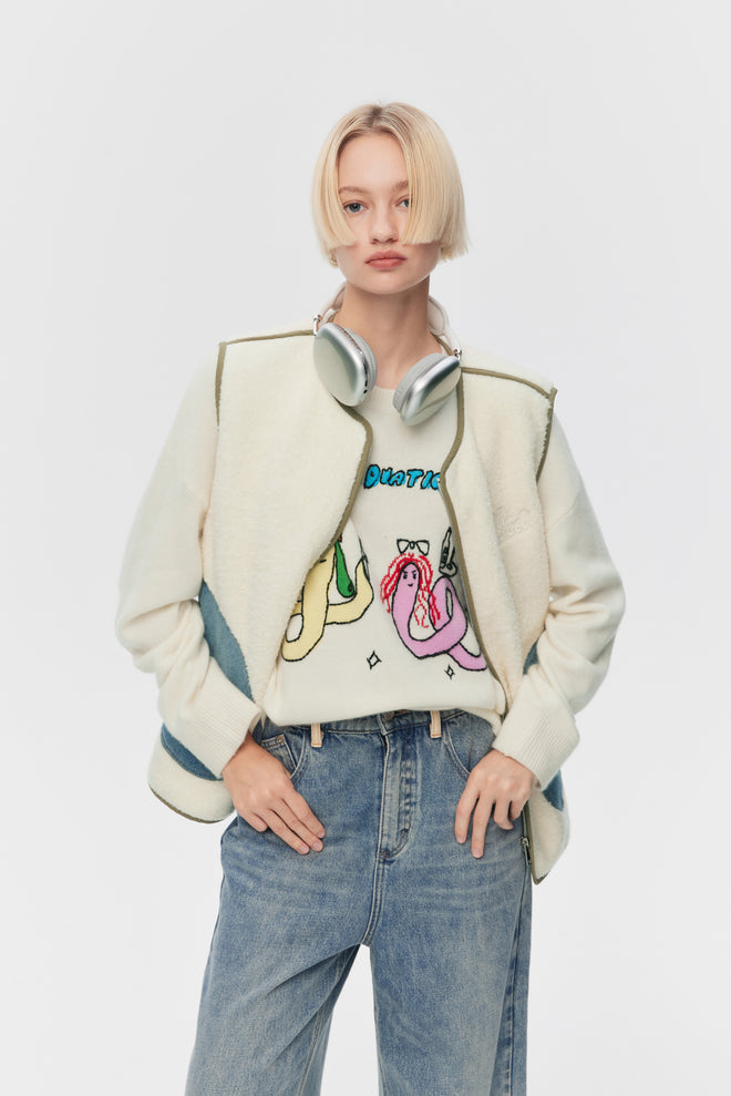 Warm Lamb Vest - Urlazh New York